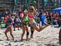 Team USA vs Argentina Womens Beach handball