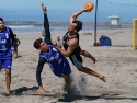 Uraguay vs Paraguay Men Beach Handball PamAm
