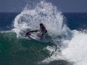 Matt Banting surfing Lowers