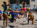 Beach Handball Brazil vs Chile Pan Am Tournament