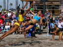 Brazil vs Uruguay Women Beach Handball