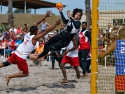 Pan Am Beach HandBall USA vs Puerto Rico Men Garcia