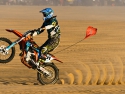 Motorcycle Wheelie Glamis Drags Paddle Tires