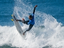 Caio Ibelli getting air surfing fins out