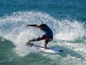 Stu Kennedy surfing cutback Trestles 2017