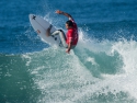 Julian Wilson getting air Hurley Pro 2017 first