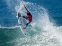 Julian Wilson getting air Hurley Pro 2017 forth