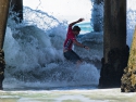 Kolohe Andino shooting the HB pier 2017